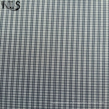 Poplin de algodão tecida de fios tingidos tecidos para camisas de Garmrnts/vestido Rls70-2po